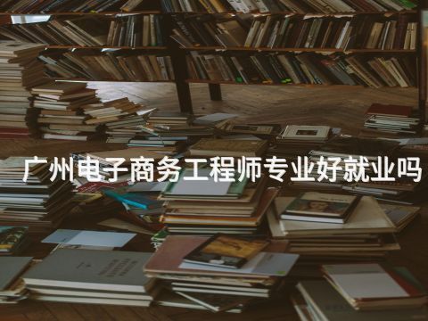 广州电子商务工程师专业好就业吗