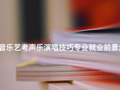 武汉音乐艺考声乐演唱技巧专业就业前景怎么样