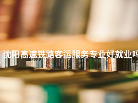 沈陽高速鐵路客運(yùn)服務(wù)專業(yè)好就業(yè)嗎(圖1) 沈陽高速鐵路客運(yùn)服務(wù)專業(yè)好就業(yè)嗎(圖1)