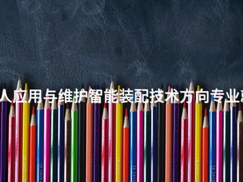 黄山工业机器人应用与维护智能装配技术方向专业就业前景怎么样