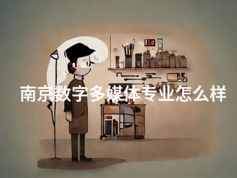 南京數字多媒體專業怎么樣