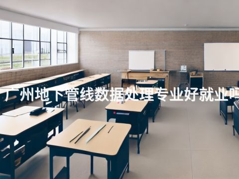 广州地下管线数据处理专业好就业吗