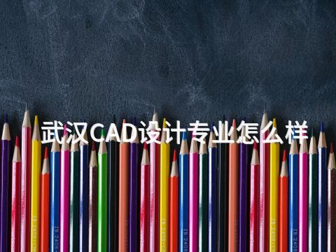 武汉CAD设计专业怎么样