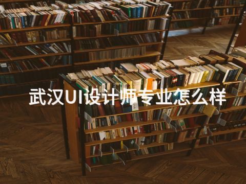 武汉UI设计师专业怎么样