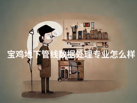 宝鸡地下管线数据处理专业怎么样(图1) 宝鸡地下管线数据处理专业怎么样(图1)