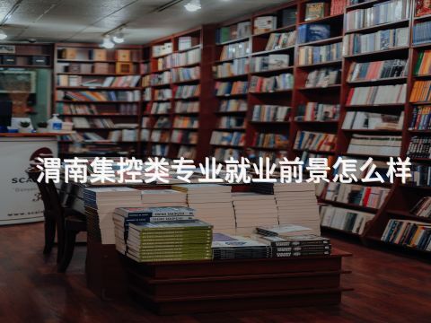 渭南集控类专业就业前景怎么样