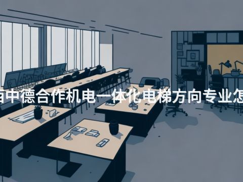 广西中德合作机电一体化电梯方向专业怎么样