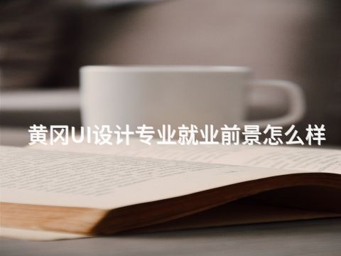 黄冈UI设计专业就业前景怎么样