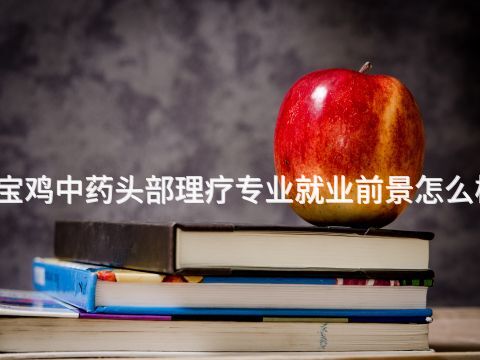 宝鸡中药头部理疗专业就业前景怎么样