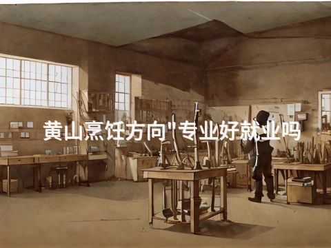 黄山烹饪方向"专业好就业吗