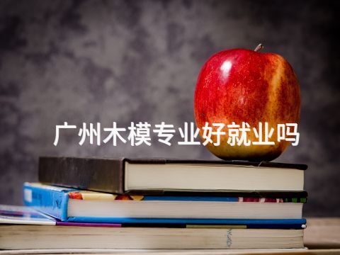 广州木模专业好就业吗
