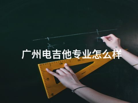 广州电吉他专业怎么样