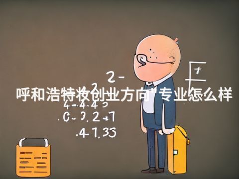 呼和浩特妆创业方向"专业怎么样(图1) 呼和浩特妆创业方向"专业怎么样(图1)