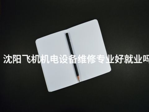 沈阳飞机机电设备维修专业好就业吗