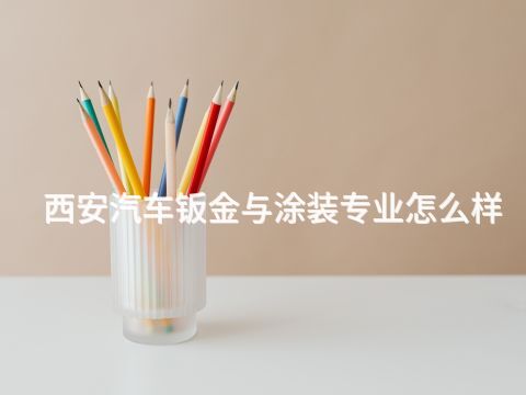 西安汽车钣金与涂装专业怎么样