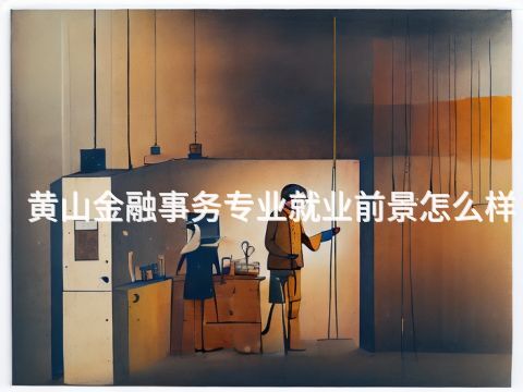 黄山金融事务专业就业前景怎么样(图1) 黄山金融事务专业就业前景怎么样(图1)