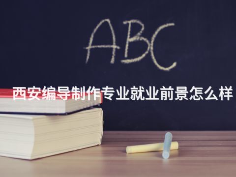 西安编导制作专业就业前景怎么样(图1) 西安编导制作专业就业前景怎么样(图1)