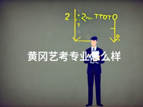 黄冈艺考专业怎么样