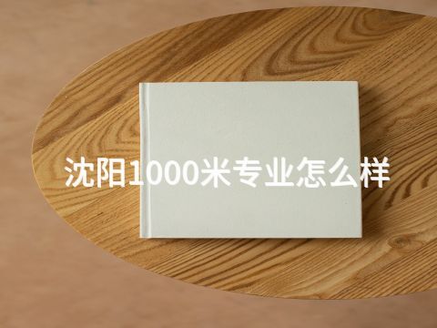 沈阳1000米专业怎么样(图1) 沈阳1000米专业怎么样(图1)