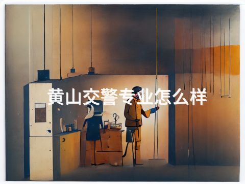 黄山交警专业怎么样