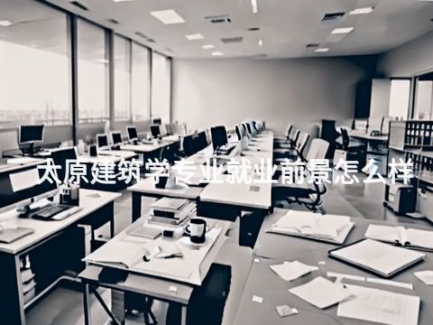 太原建筑學專業就業前景怎么樣