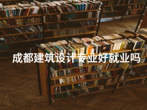 成都建筑设计专业好就业吗(图1) 成都建筑设计专业好就业吗(图1)