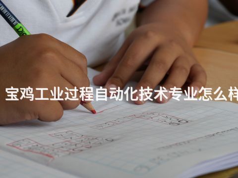 宝鸡工业过程自动化技术专业怎么样