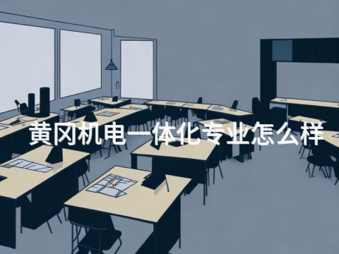 黄冈机电一体化专业怎么样