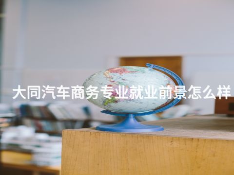 大同汽车商务专业就业前景怎么样(图1) 大同汽车商务专业就业前景怎么样(图1)