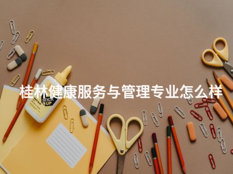 桂林健康服務與管理專業怎么樣