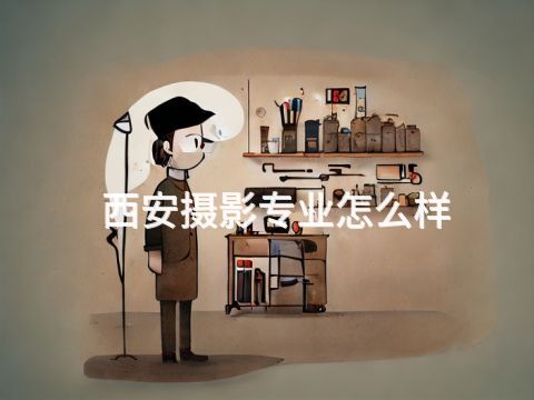 西安摄影专业怎么样