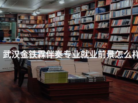 武汉金铁霖伴奏专业就业前景怎么样