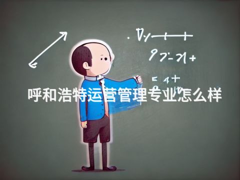 呼和浩特运营管理专业怎么样(图1) 呼和浩特运营管理专业怎么样(图1)