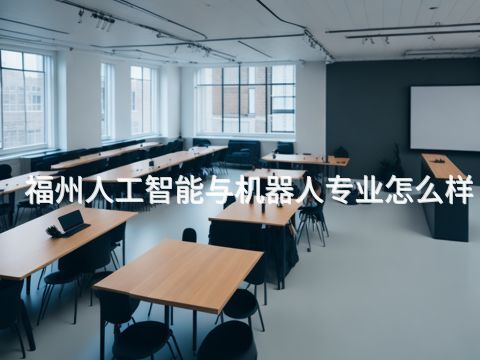 福州人工智能与机器人专业怎么样(图1) 福州人工智能与机器人专业怎么样(图1)
