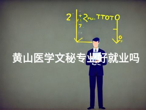 黃山醫學文秘專業好就業嗎