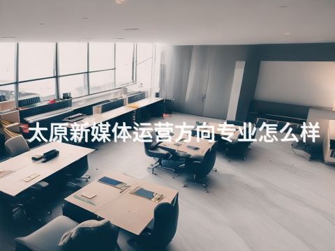 太原新媒體運營方向專業怎么樣