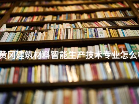 黄冈建筑材料智能生产技术专业怎么样