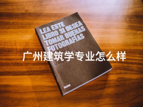 廣州建筑學專業怎么樣