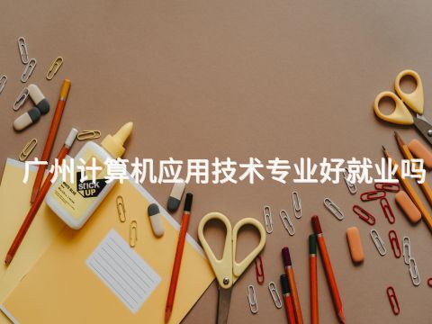 广州计算机应用技术专业好就业吗