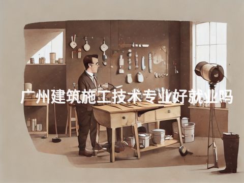广州建筑施工技术专业好就业吗