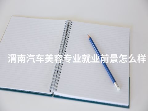 渭南汽车美容专业就业前景怎么样(图1) 渭南汽车美容专业就业前景怎么样(图1)