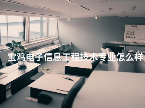 寶雞電子信息工程技術(shù)專業(yè)怎么樣(圖1) 寶雞電子信息工程技術(shù)專業(yè)怎么樣(圖1)