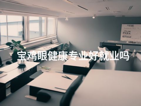 宝鸡眼健康专业好就业吗