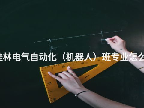 桂林电气自动化（机器人）班专业怎么样