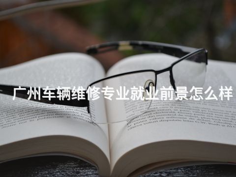 广州车辆维修专业就业前景怎么样