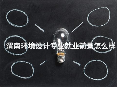 渭南环境设计专业就业前景怎么样