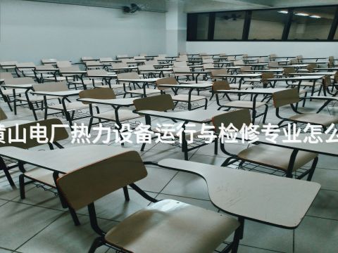 黄山电厂热力设备运行与检修专业怎么样