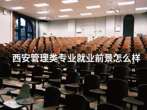 西安管理类专业就业前景怎么样(图1) 西安管理类专业就业前景怎么样(图1)