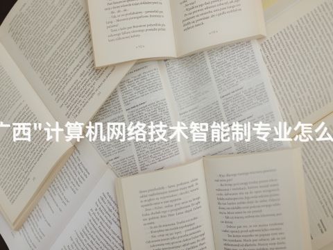 广西"计算机网络技术智能制专业怎么样