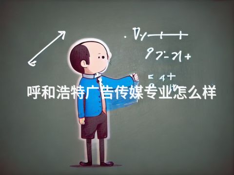 呼和浩特广告传媒专业怎么样